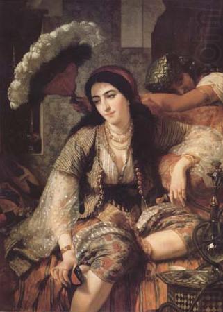 Une Algerienne et son esclave (mk32), Ange Tissier